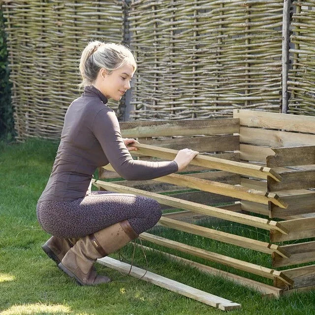 murodec 718 Litre Easy Fill Wooden Compost Bin – Pressure-Treated Pine