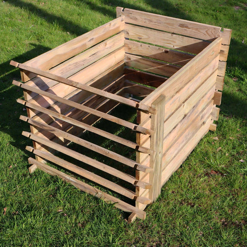 murodec 718 Litre Easy Fill Wooden Compost Bin – Pressure-Treated Pine